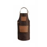Buff Leather Apron with neck strap