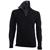 Rav sweater w_zip Black/Charcoal Melange