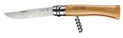 Opinel Proptrækker kniv N°10 Stainless